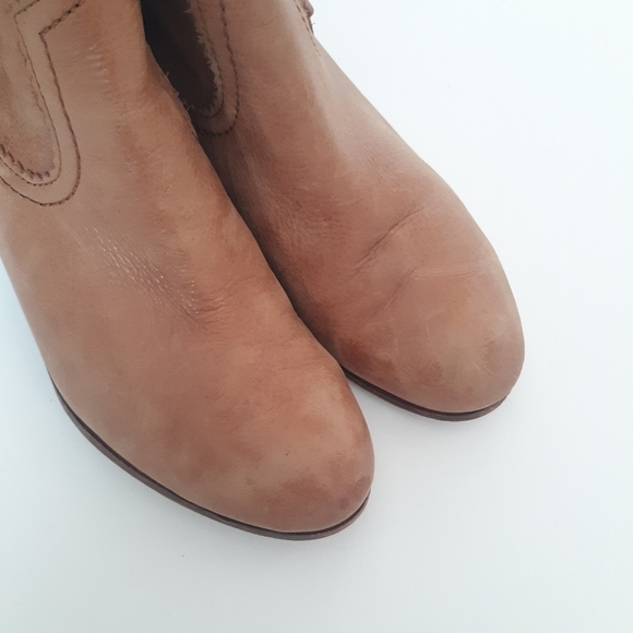 Sam Edelman Louie Fringe Ankle Booties Cowgirl - Picture 6 of 8